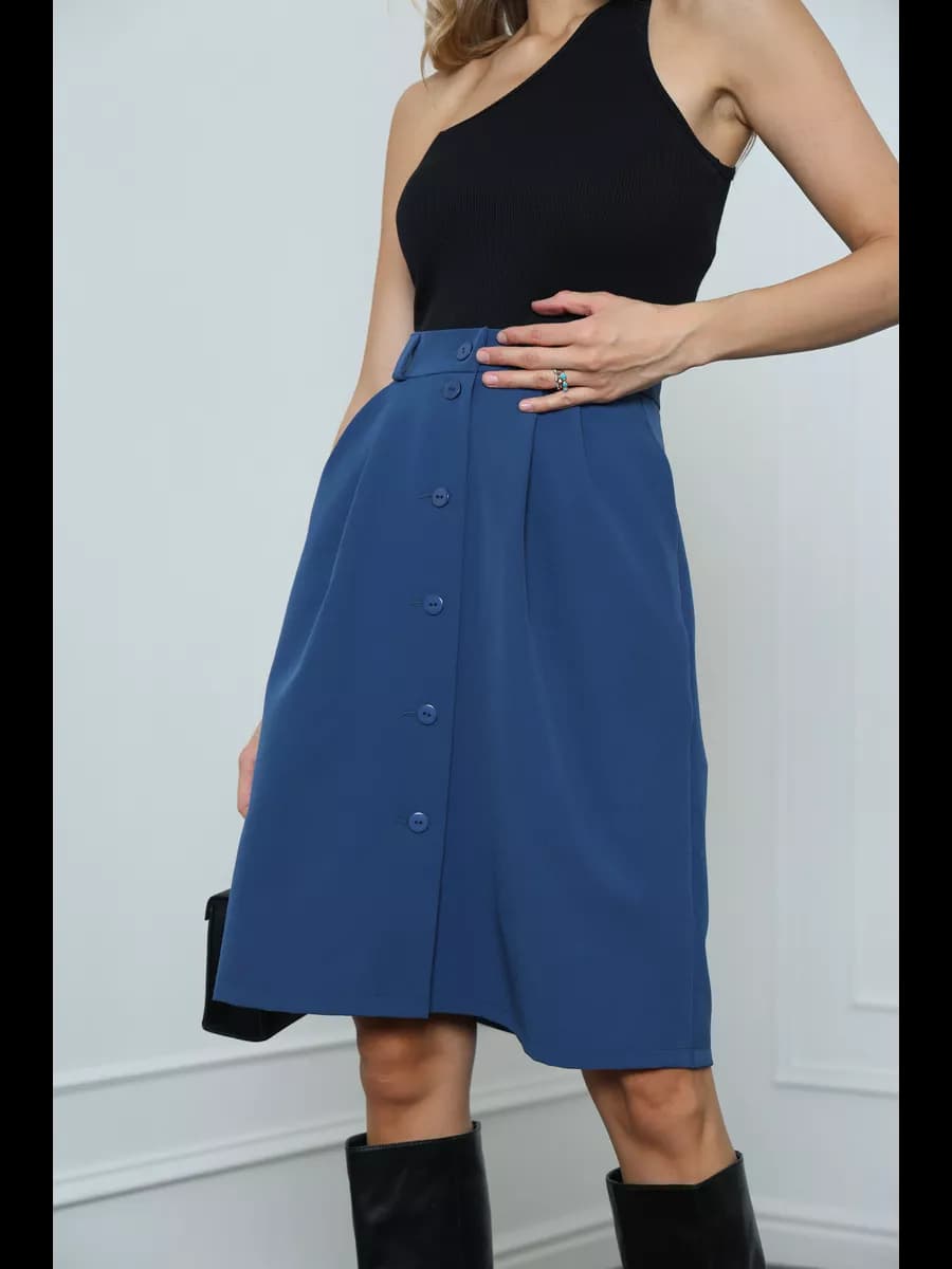 Юбка миди офисная