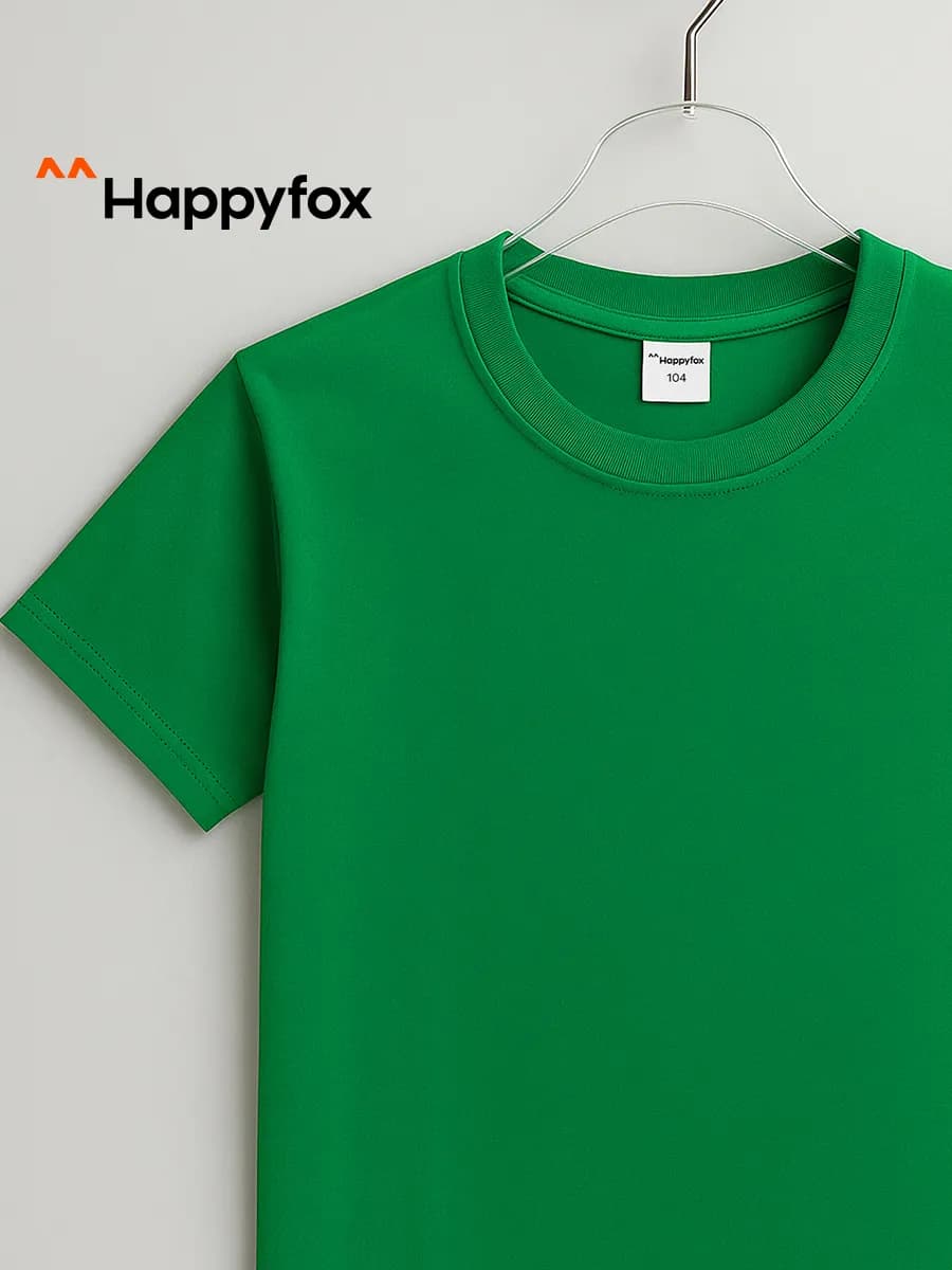 Футболка базовая детская хлопок школьная