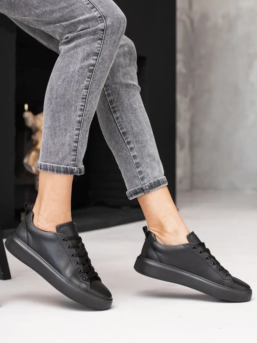 Кеды женские натуральная кожа