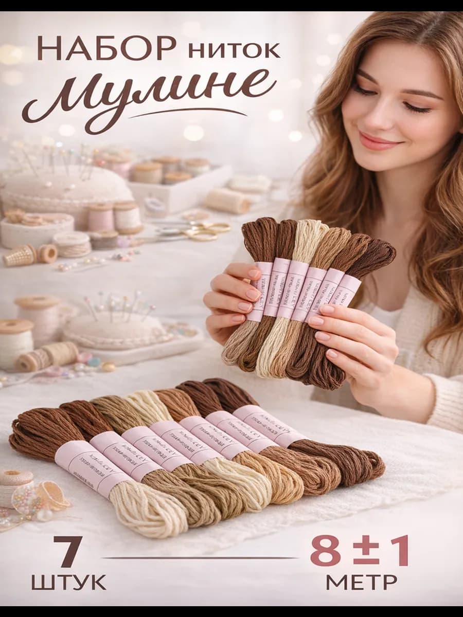 Набор ниток мулине