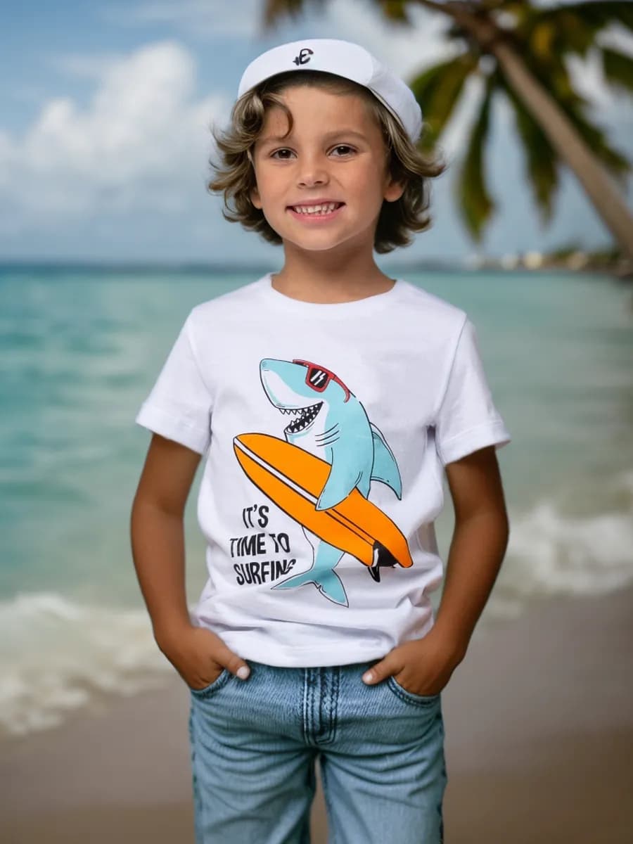 Футболка для мальчика с принтом