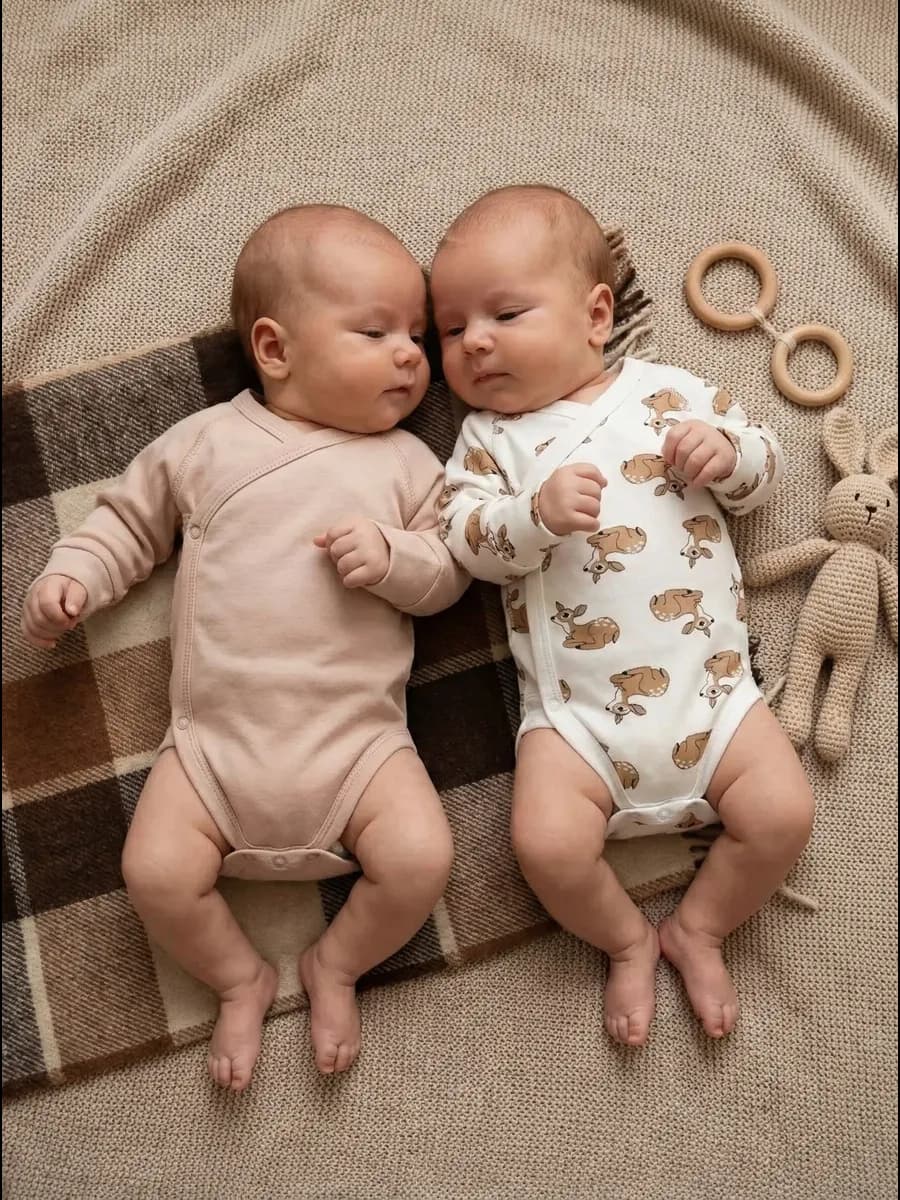 Боди для новорожденных Набор 2 шт