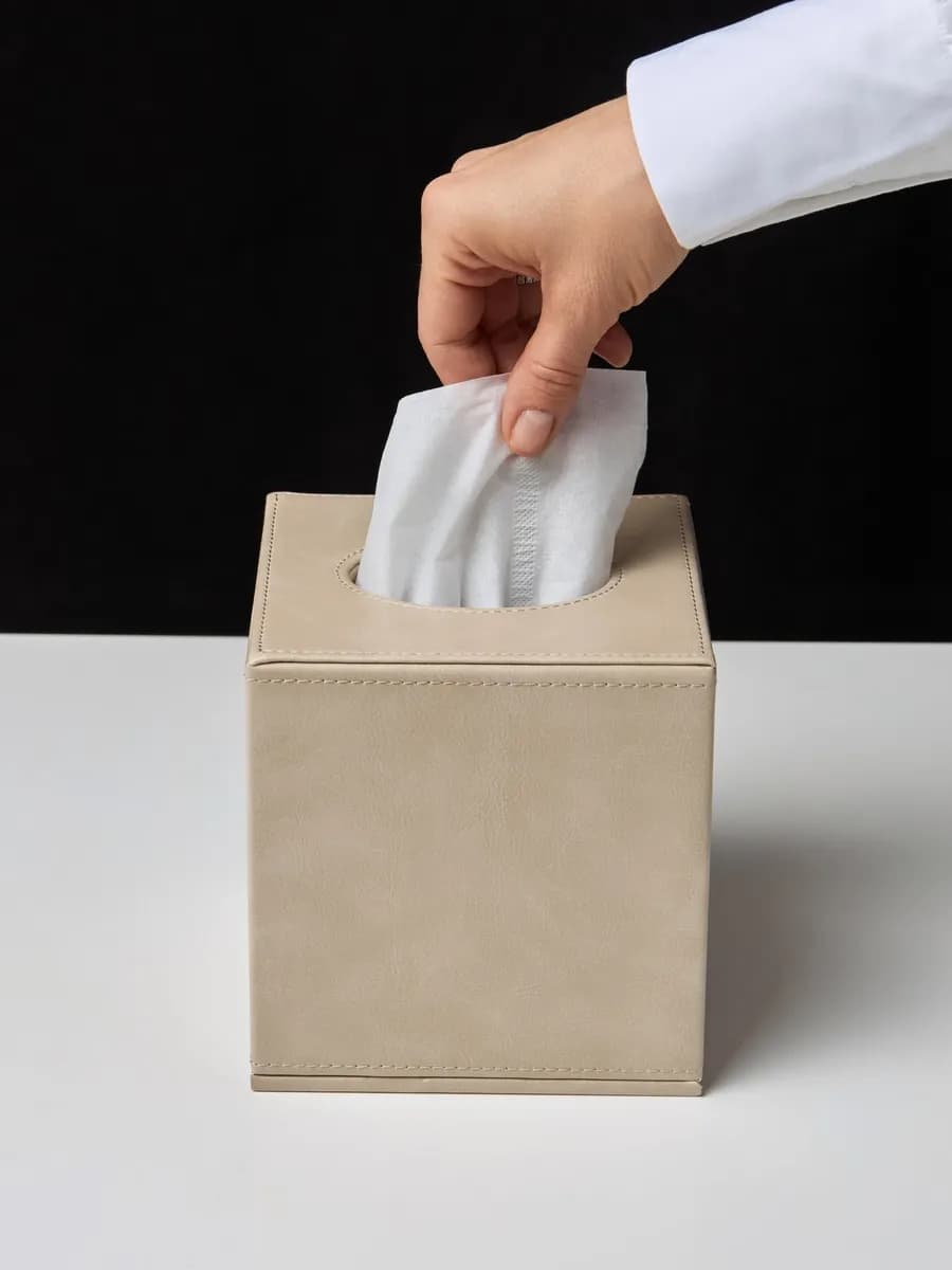 Салфетница на стол Бокс диспенсер для салфеток квадратный