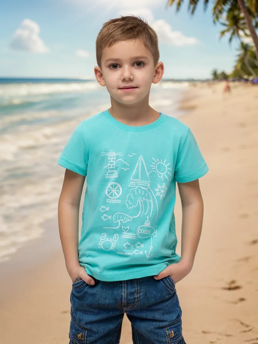 Футболка для мальчика с принтом