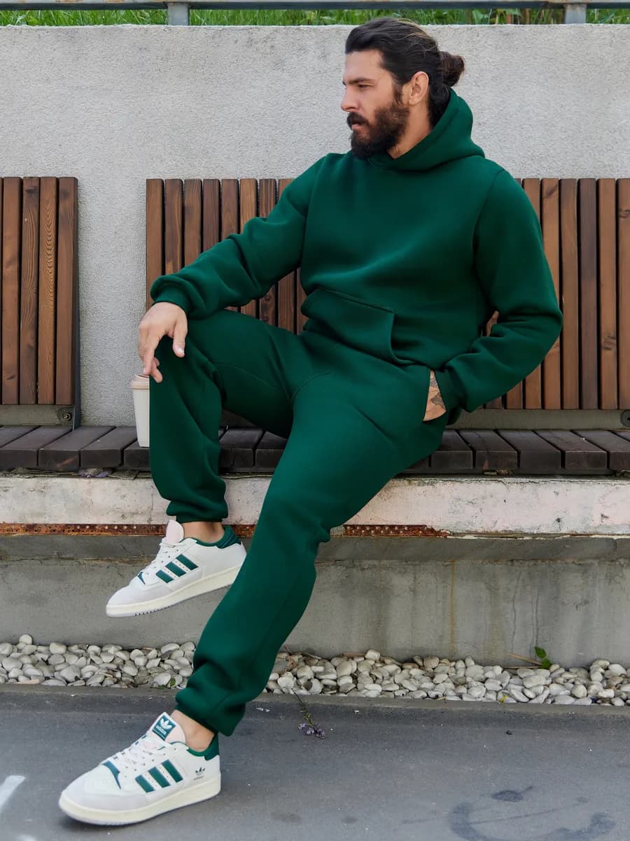 Спортивный костюм теплый с начесом