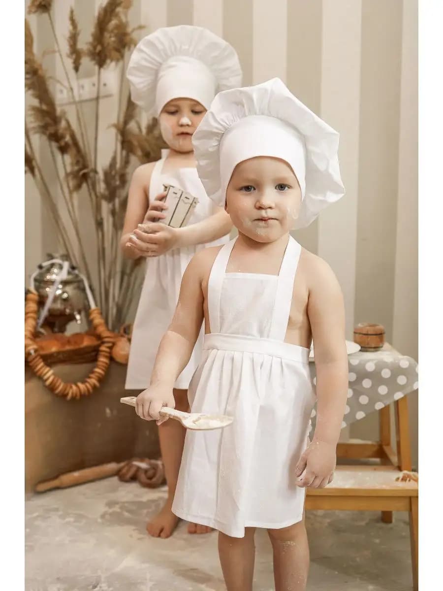 Набор фартук и колпак