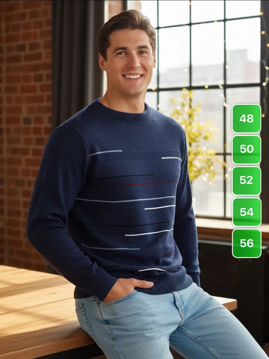 Джемпер вязаный