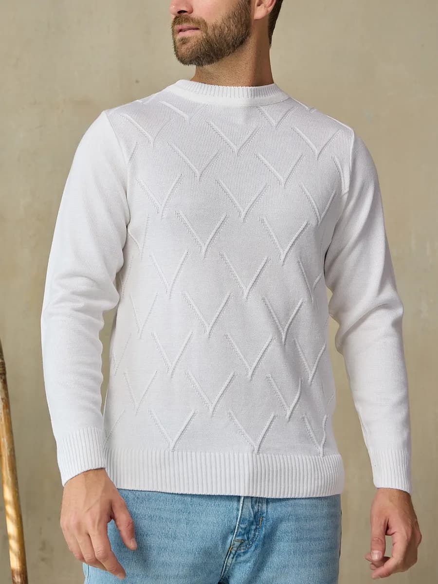 Джемпер вязаный