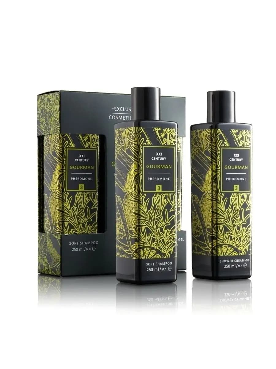 Шампунь для волос и гель для душа Pheromone №3 для мужчин