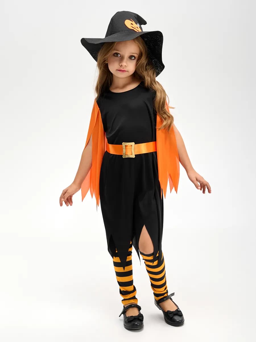 Карнавальный костюм ведьмы новогодний