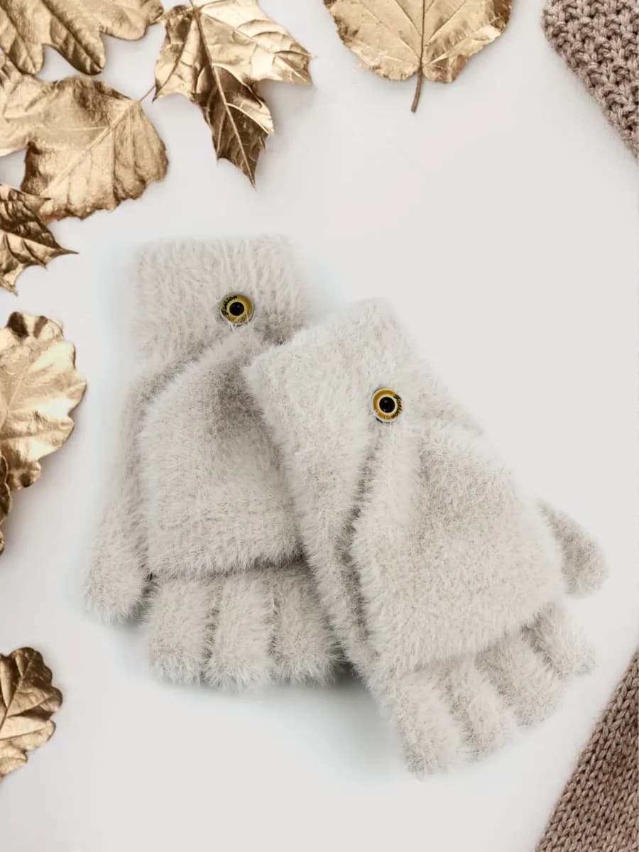 Варежки-перчатки-митенки