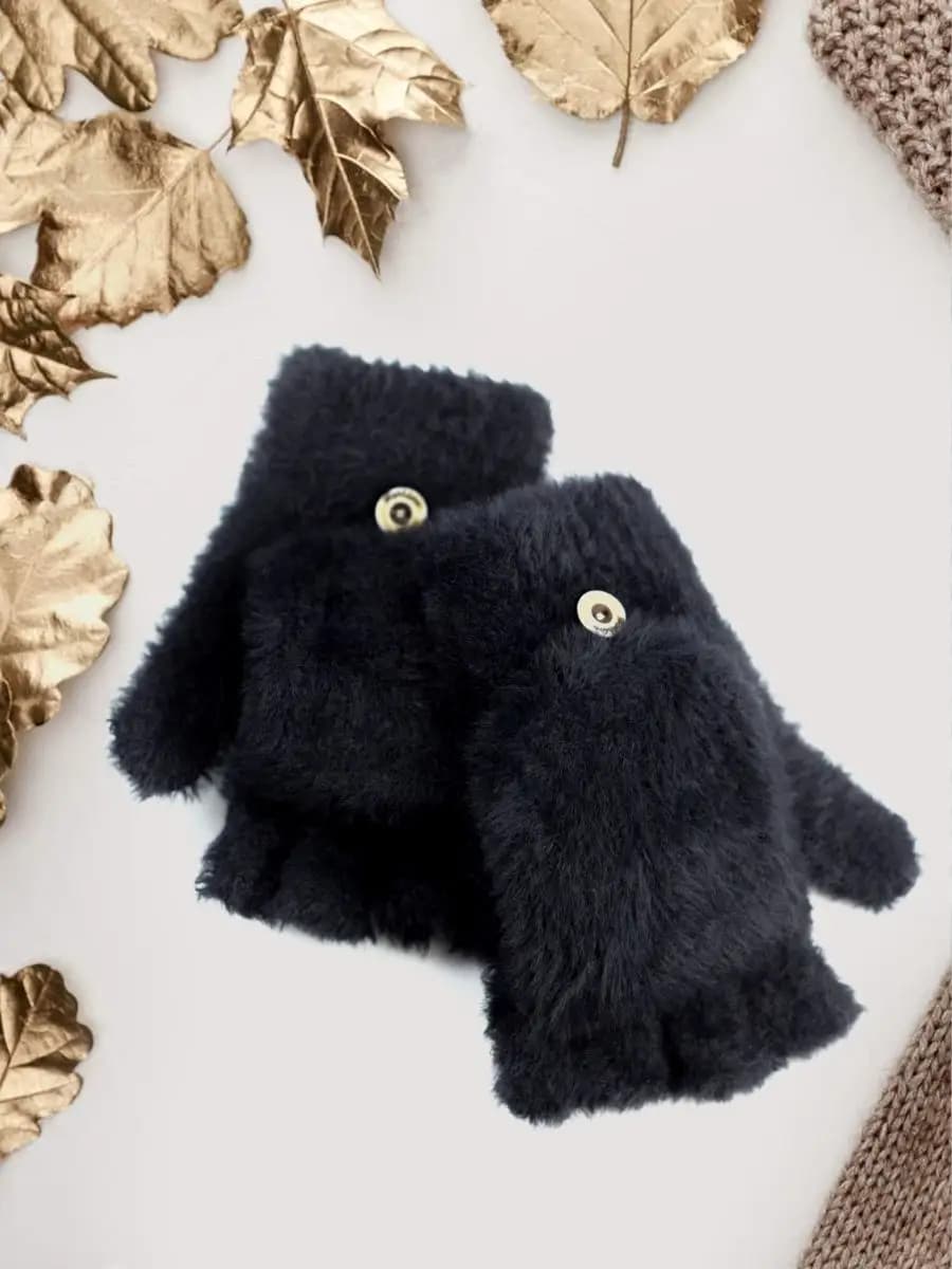 Варежки-перчатки-митенки