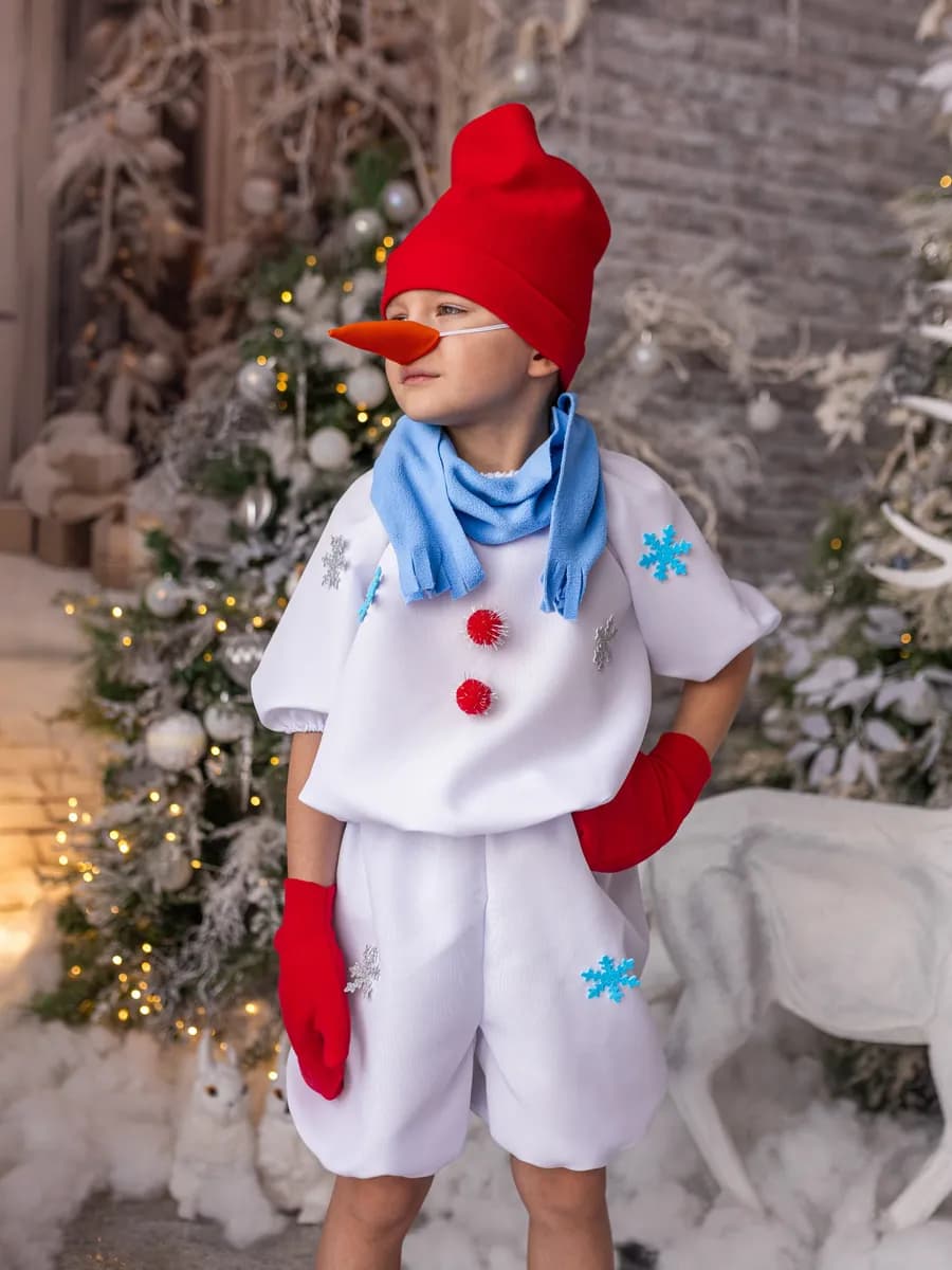 Карнавальный костюм Снеговик Артемка