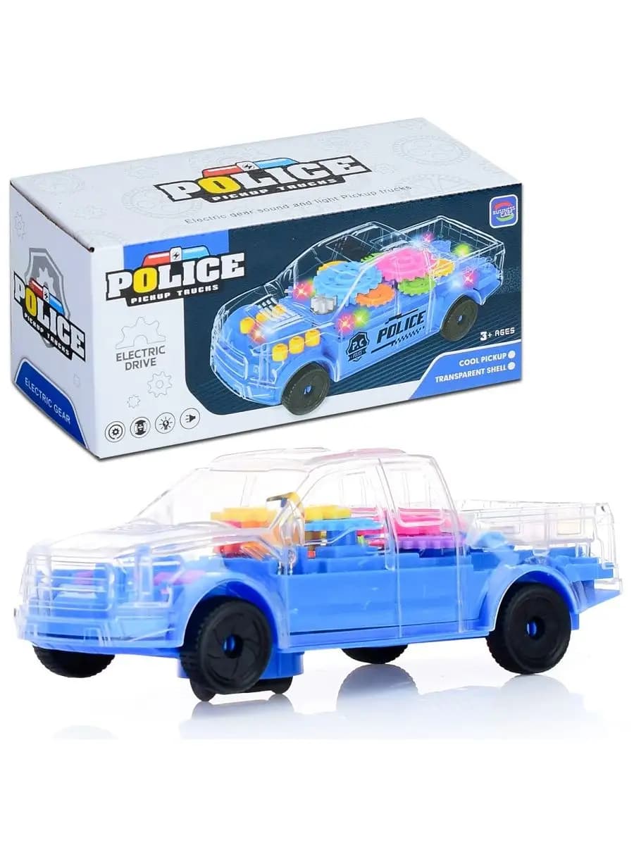 Игрушечный транспорт с шестерёнками