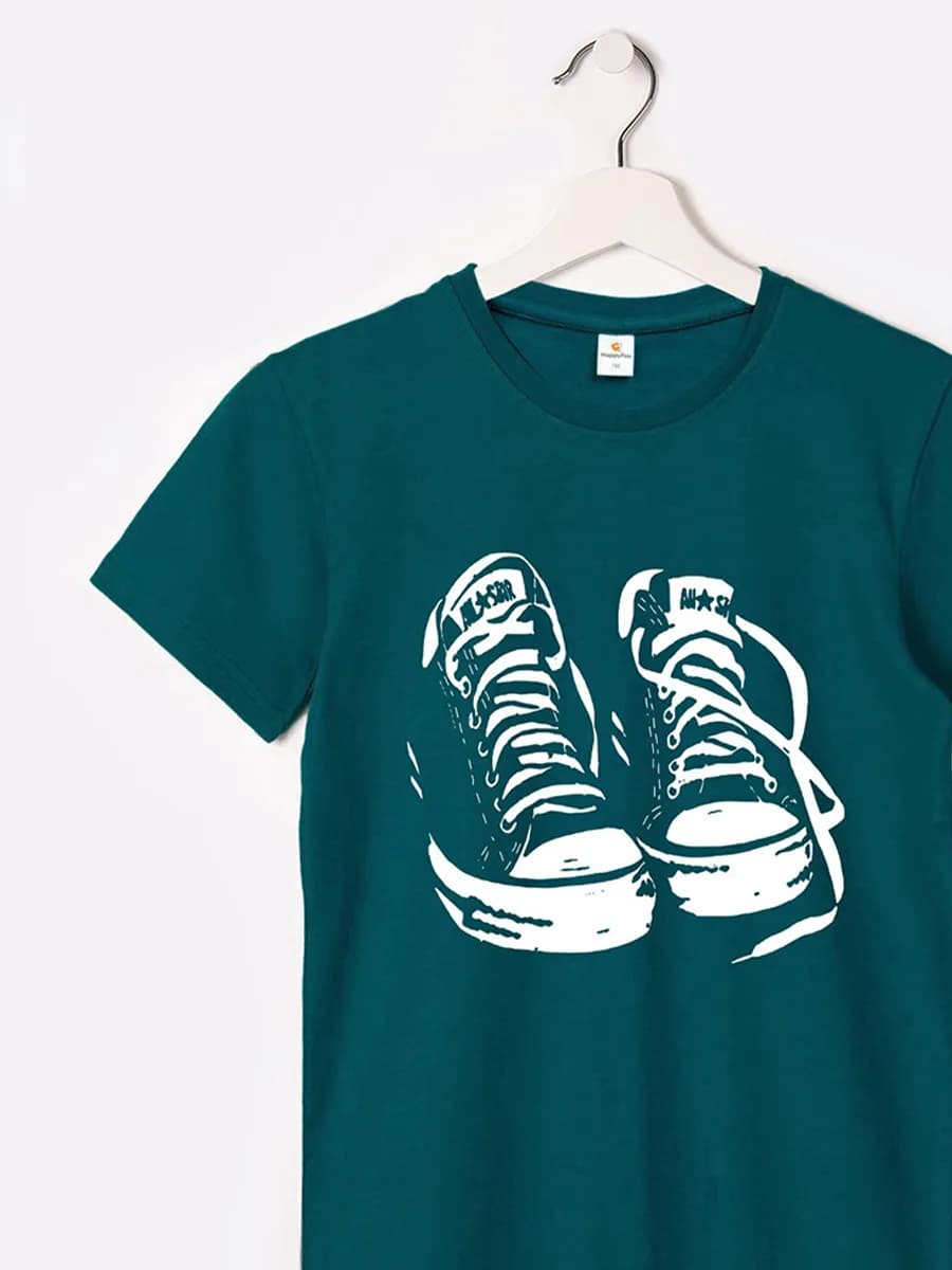 Футболка с принтом детская хлопковая