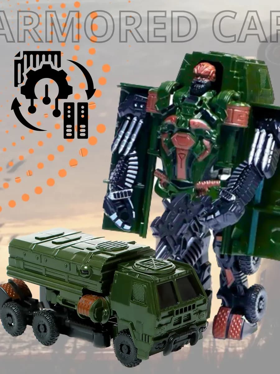 Робот трансформер Бронемашина Подарок мальчику Игрушка