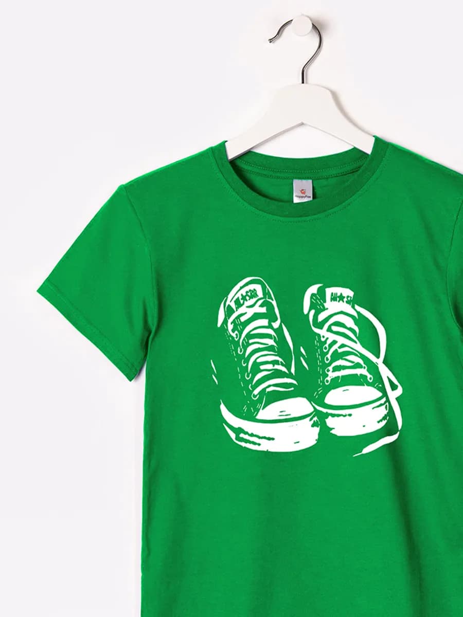 Футболка с принтом детская хлопковая