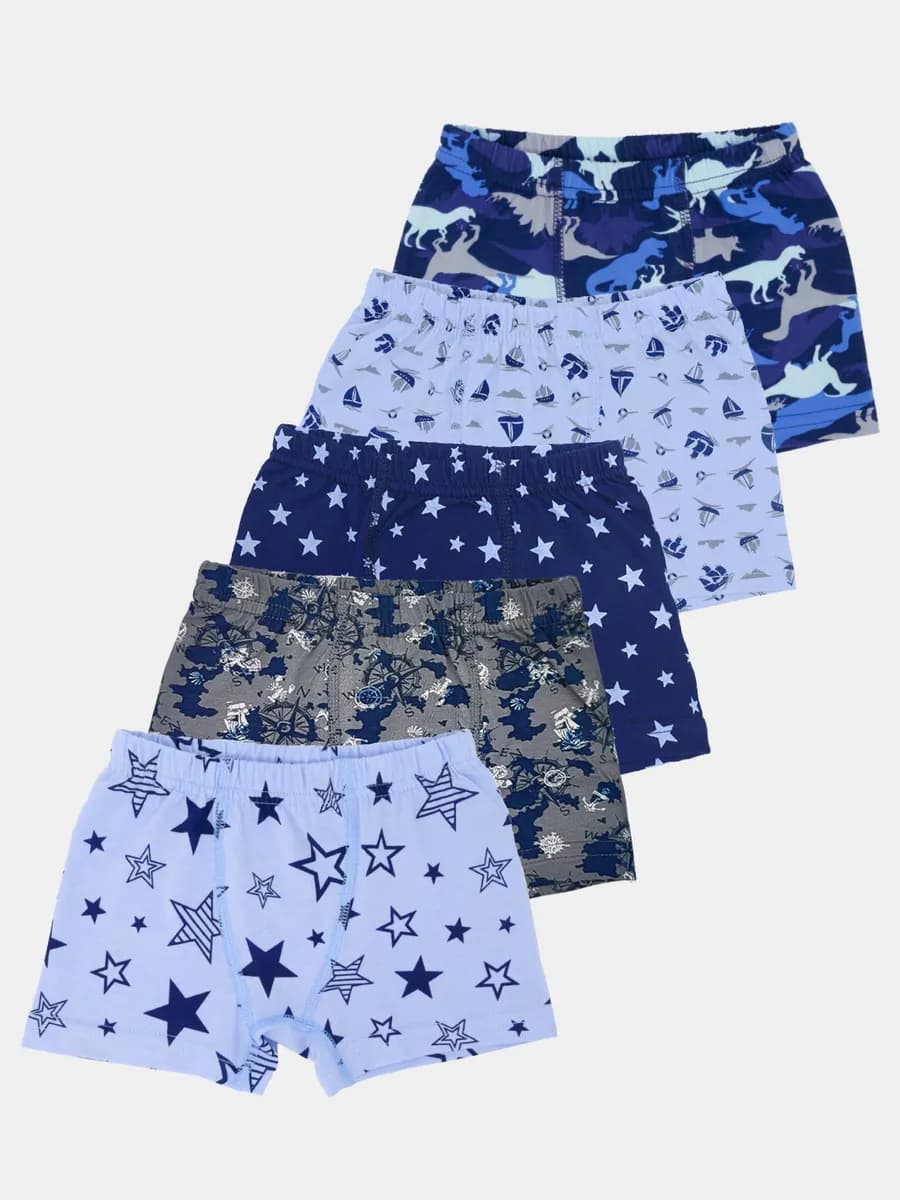 Трусы детские для мальчика комплект 5 шт