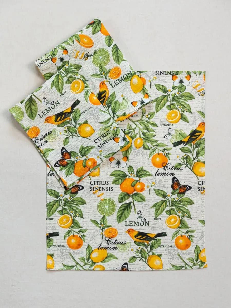 Полотенца кухонные набор 3 шт 60х47 см вафельные