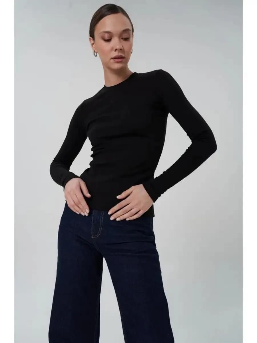 Лонгслив с длинным рукавом