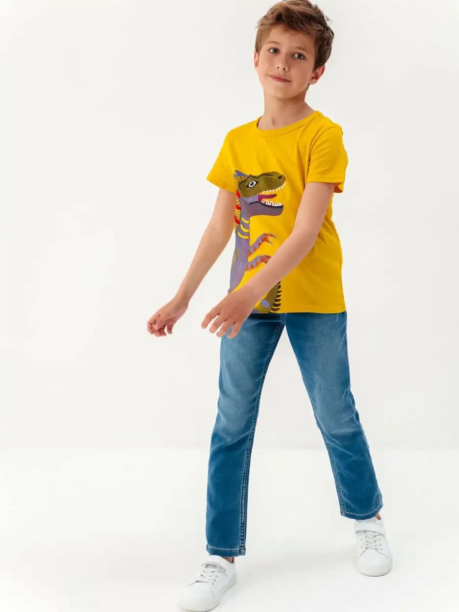 Джинсы для мальчика подростка классические