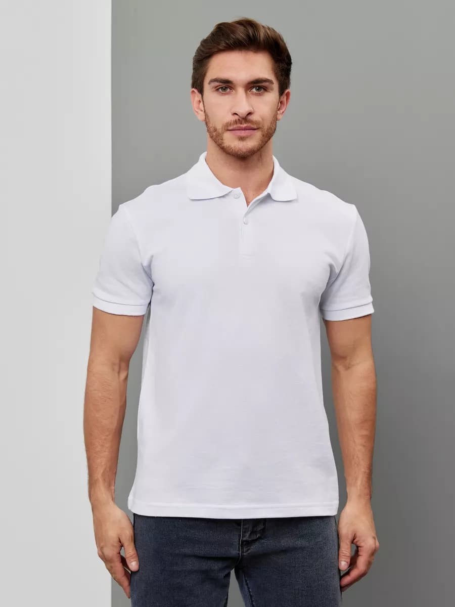 Футболка поло с коротким рукавом