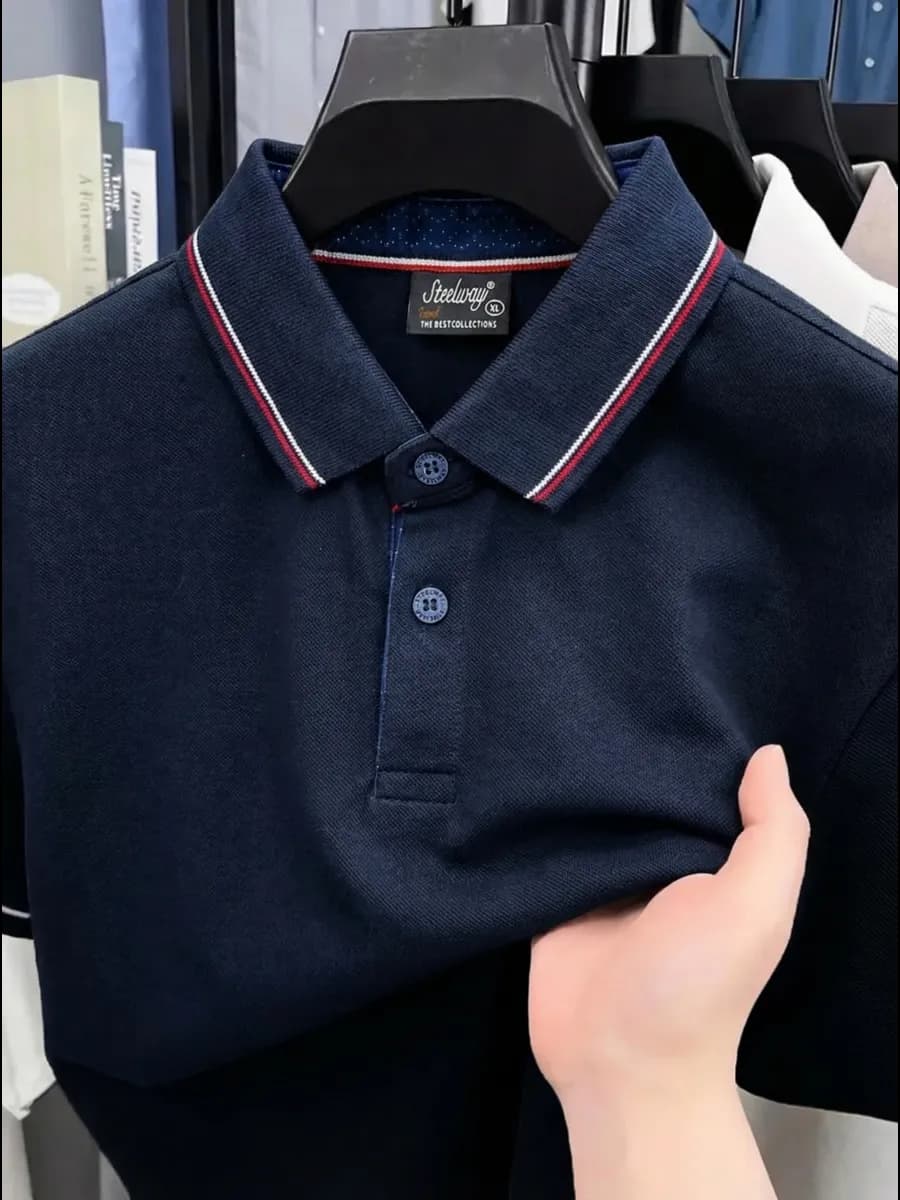 Футболка поло с коротким рукавом