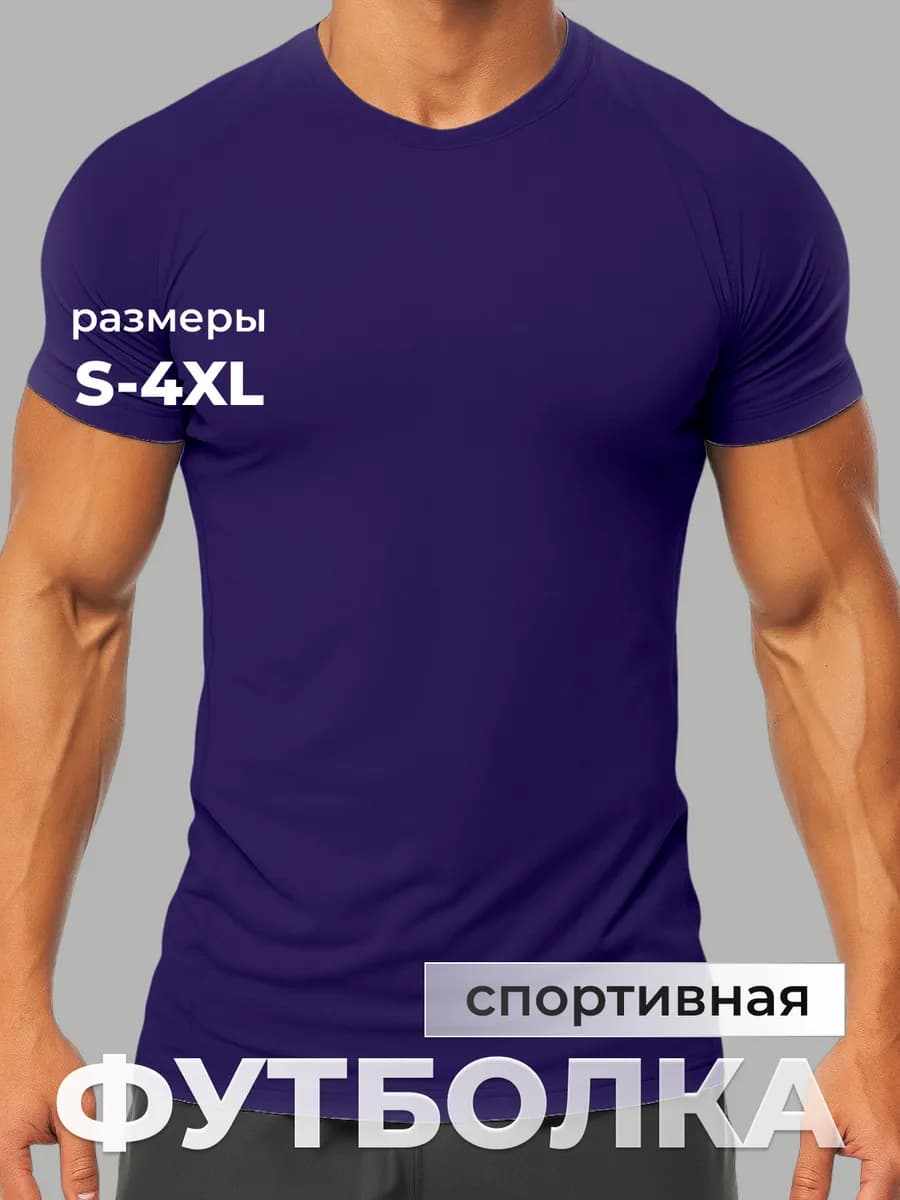 Футболка спортивная для тренировки, dry control Bahin