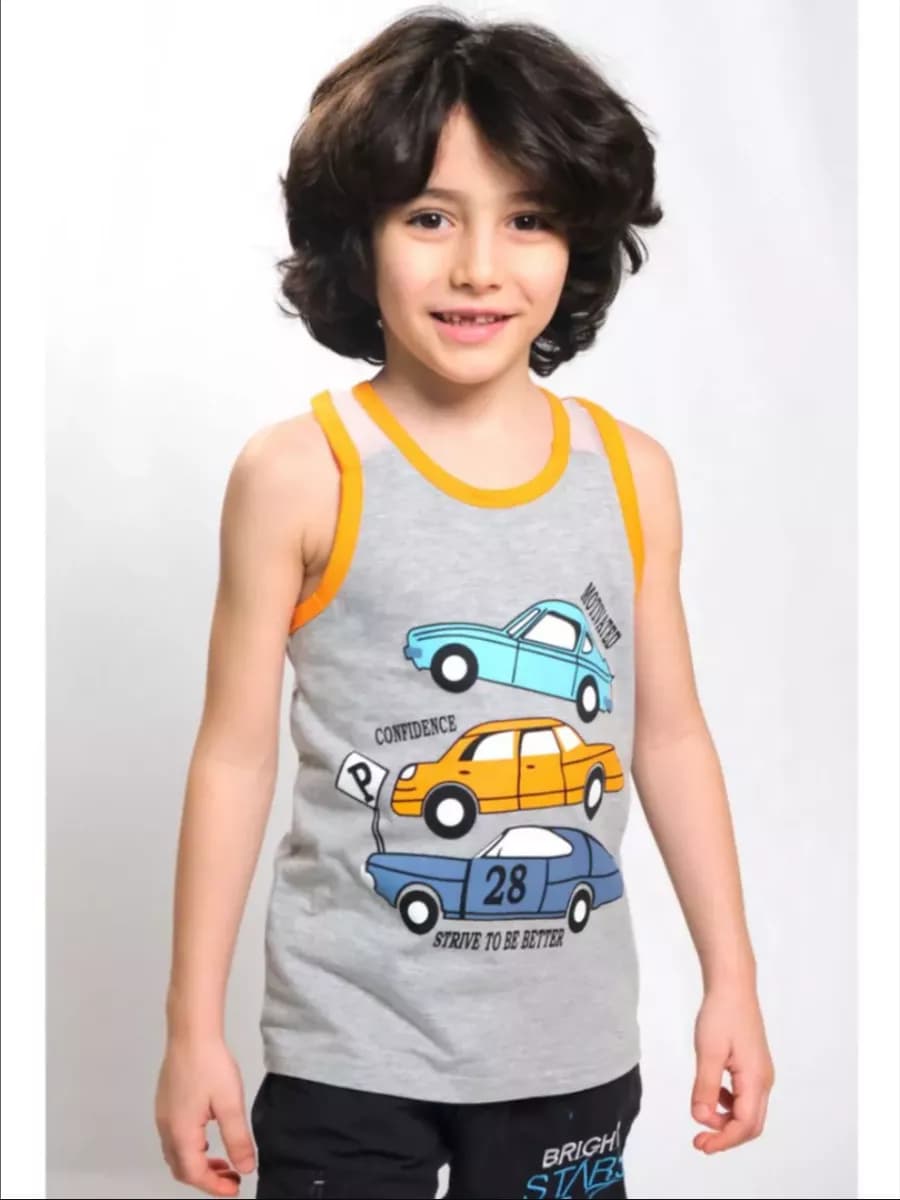 Майка спортивная летняя с принтом