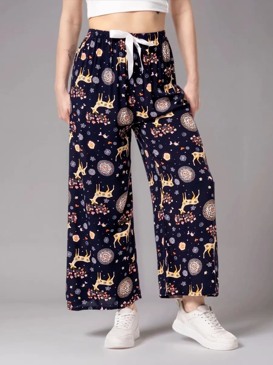 Брюки женские летние широкие