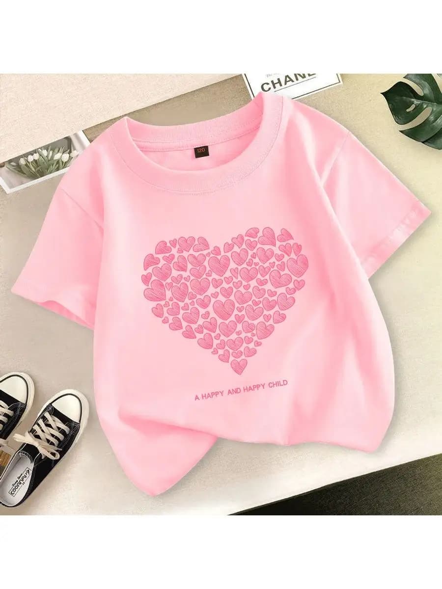 Футболка для девочки хлопок