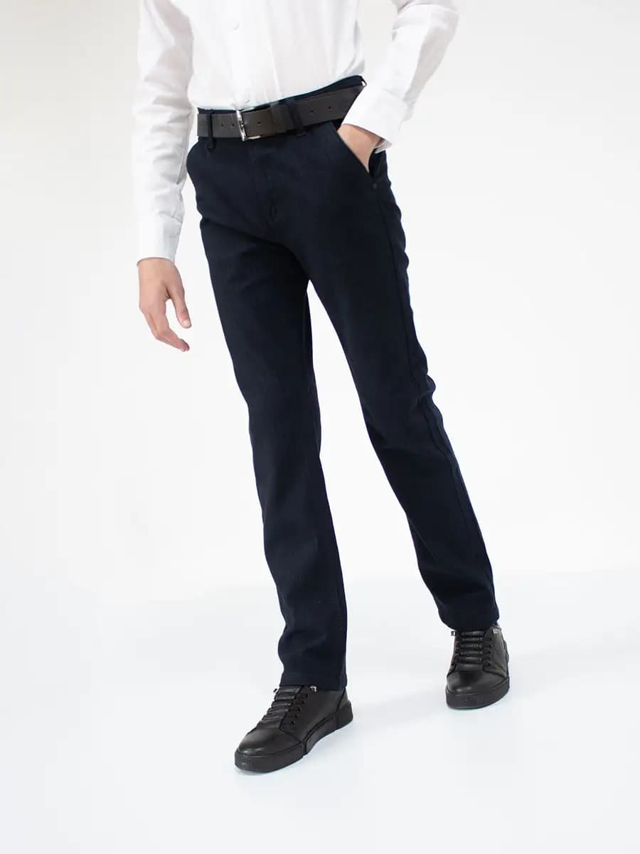 Брюки в полоску