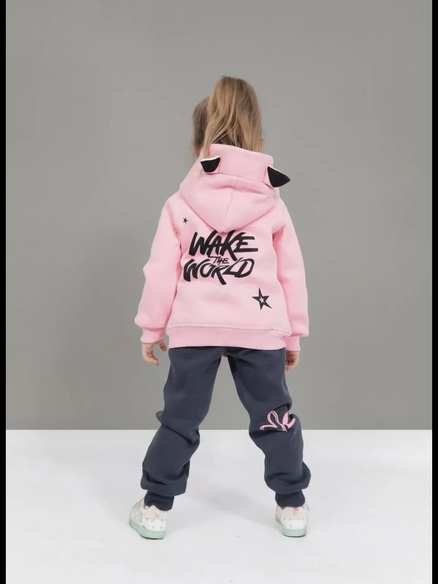 Спортивный костюм на молнии для девочки