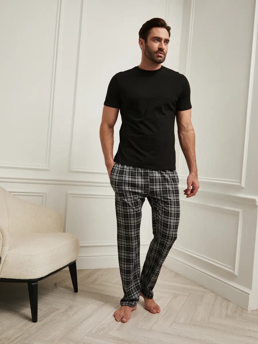 Пижама со штанами хлопок