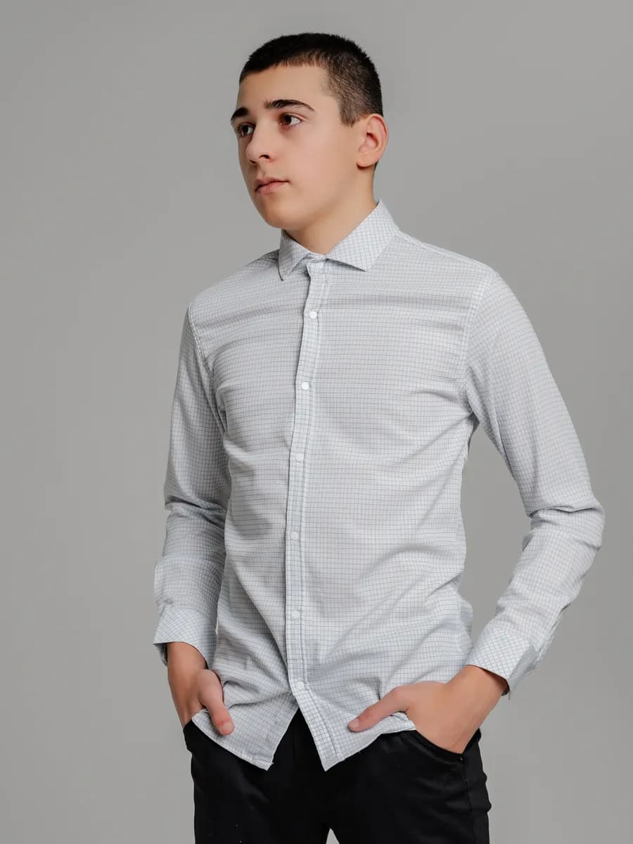 Рубашка классическая в клетку
