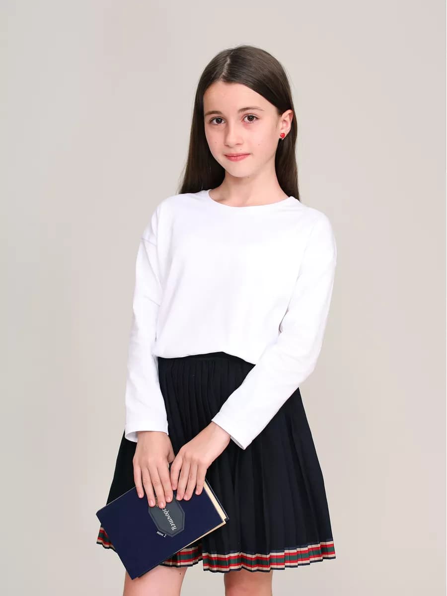 Детский лонгслив кофта оверсайз