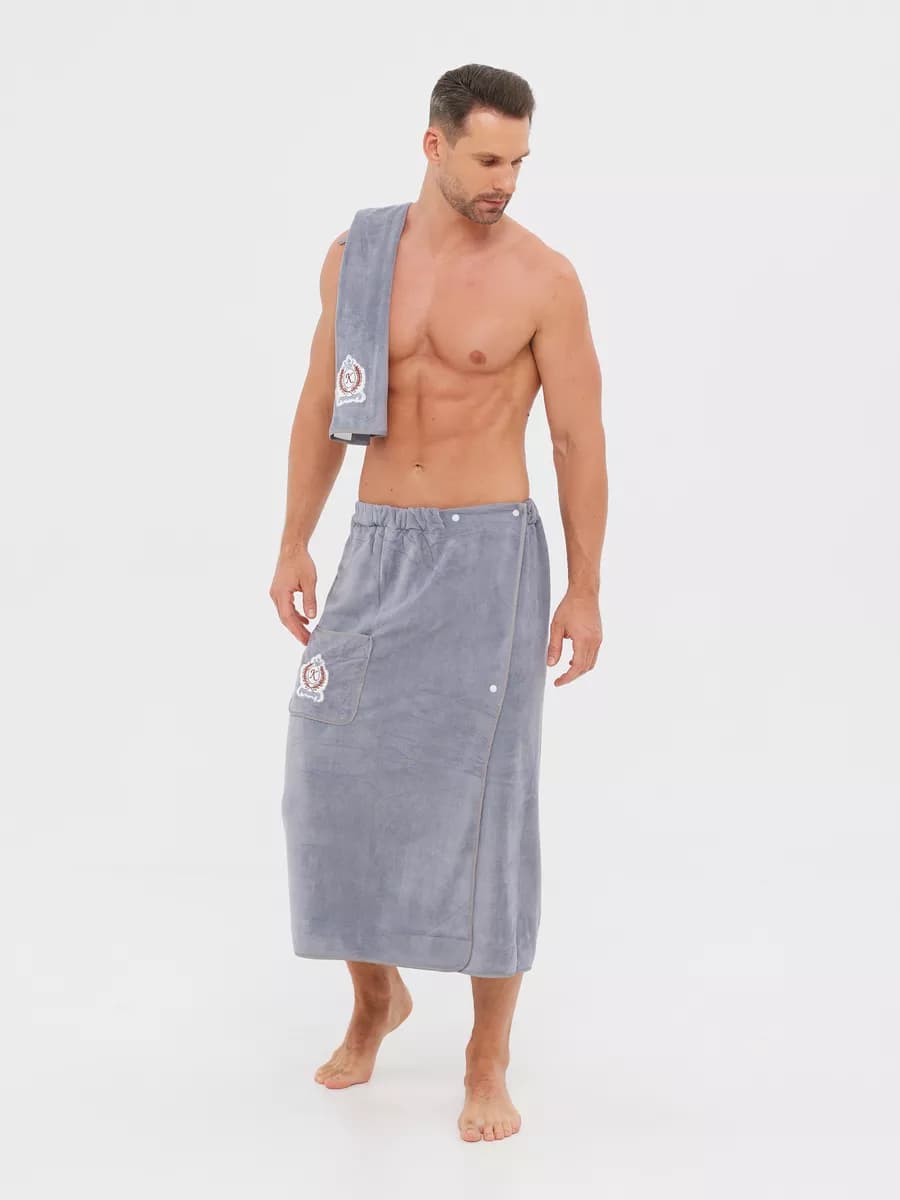 Банный набор с полотенцем