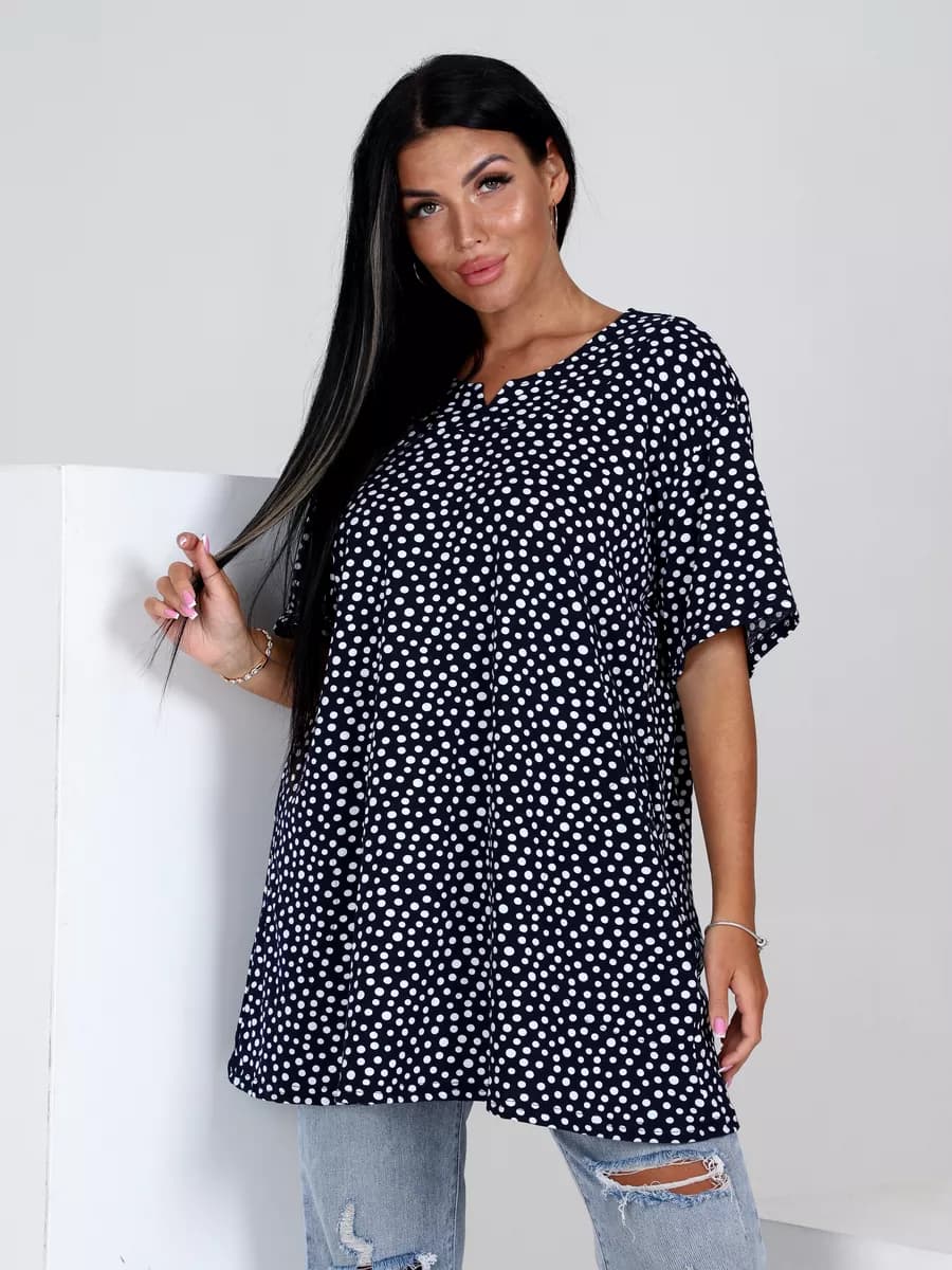 Туника женская в офис больших размеров