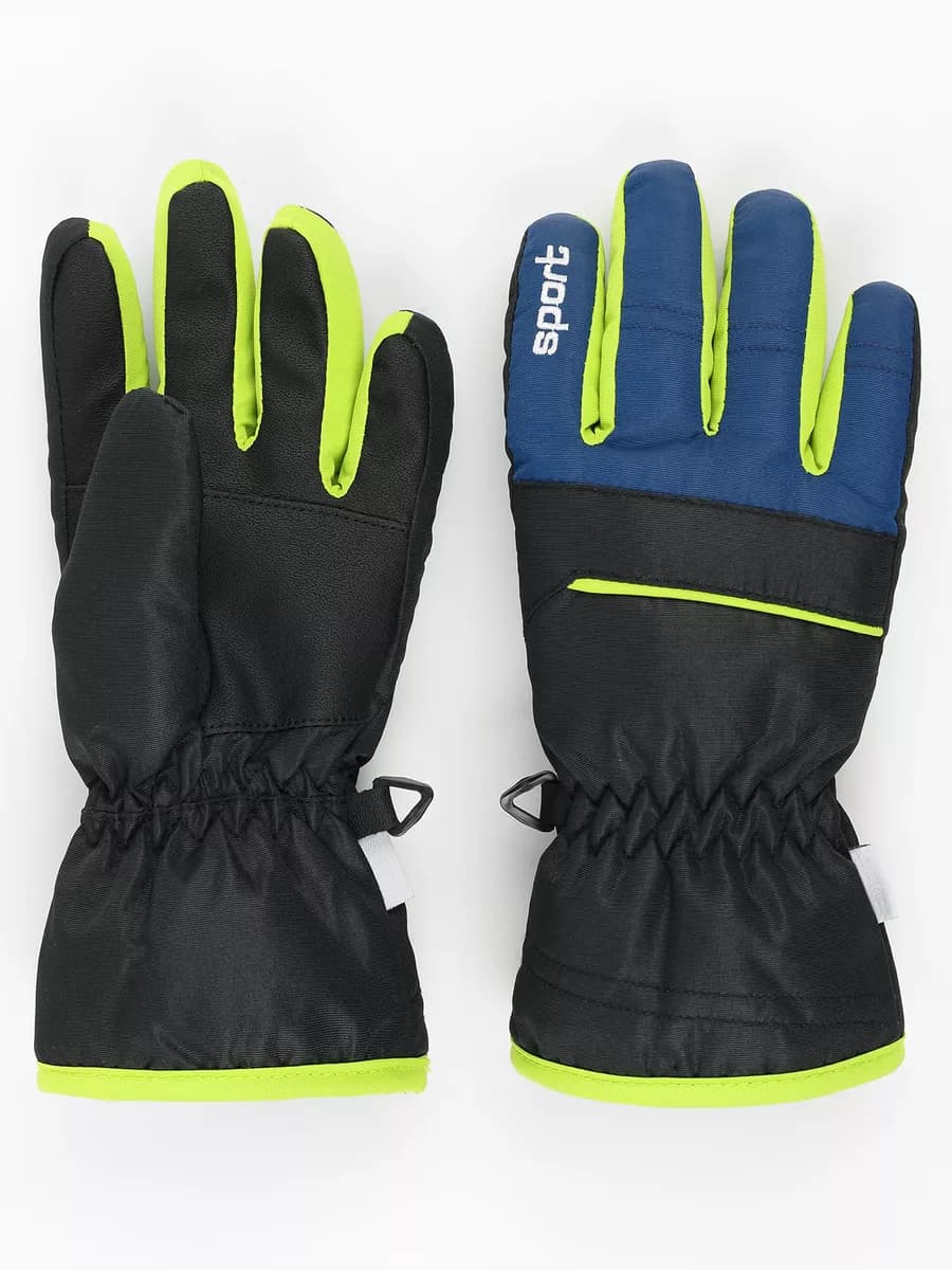 Перчатки детские непромокаемые на флисе до -30