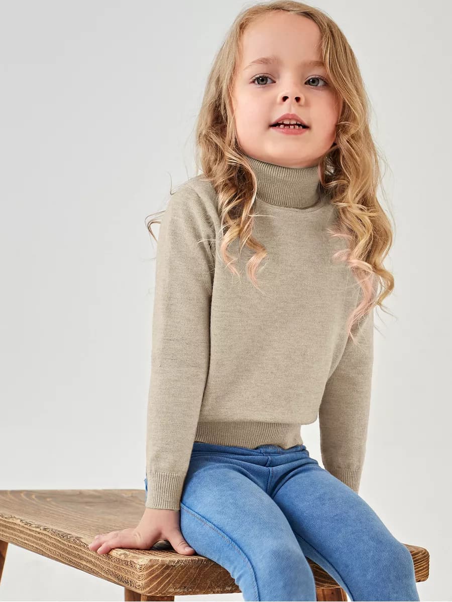 Водолазка теплая детская