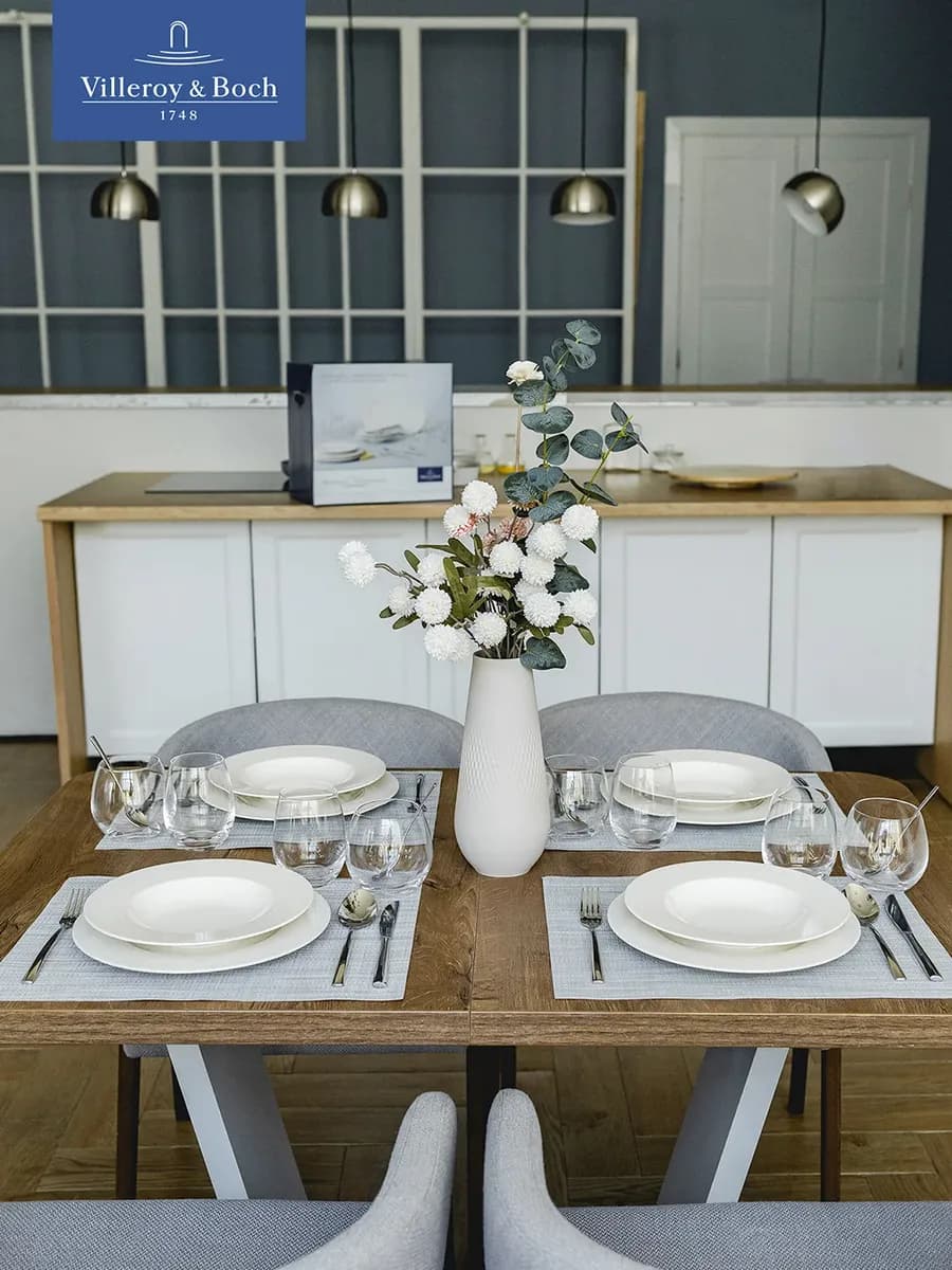 Набор посуды столовой, 36 предметов, Wonderful World White