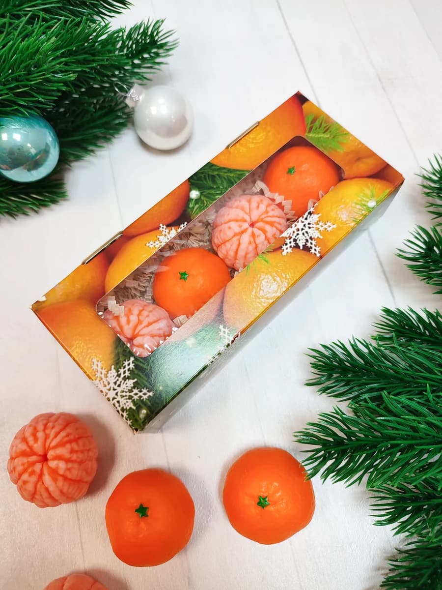 Подарочный набор из 4 Мандаринов
