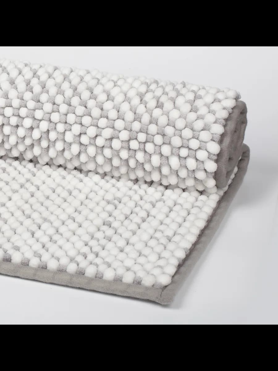 Коврик для ванной махровый 50x80 противоскользящий