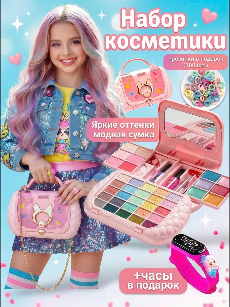 Детская декоративная косметика для девочек