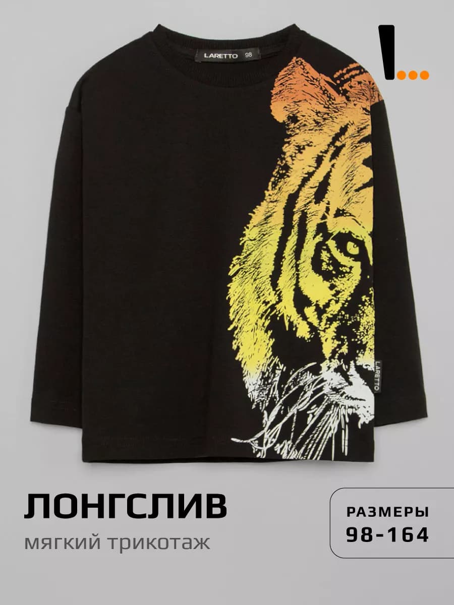 Лонгслив для мальчика на осень