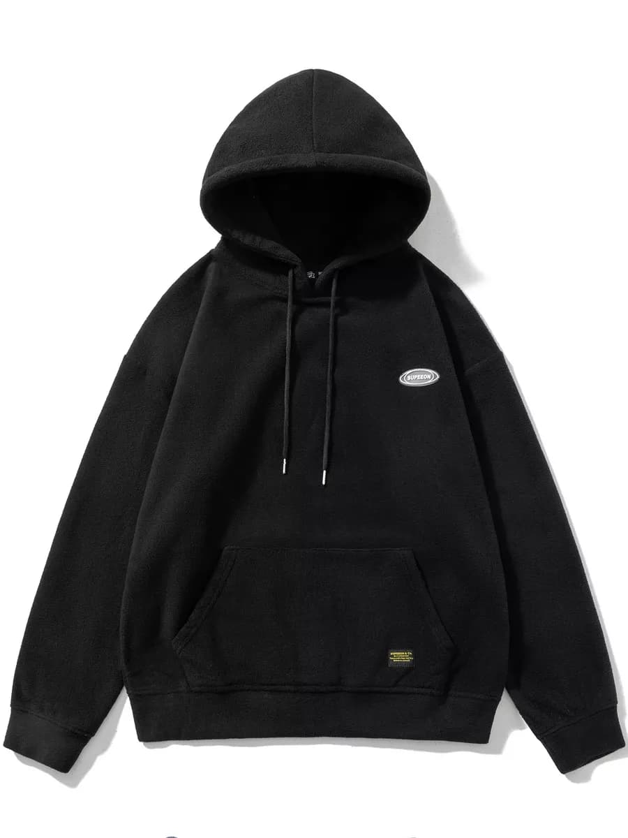 Худи оверсайз флис