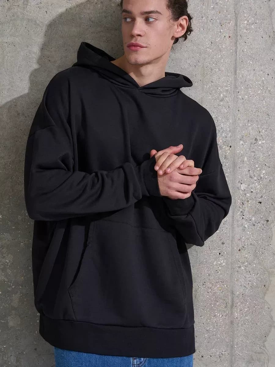 Худи оверсайз без начеса