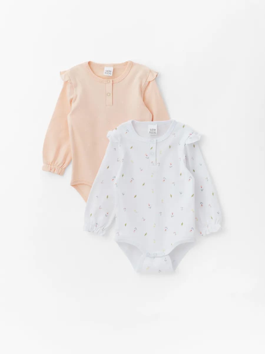 Боди для новорожденных малышей комплект 2 шт