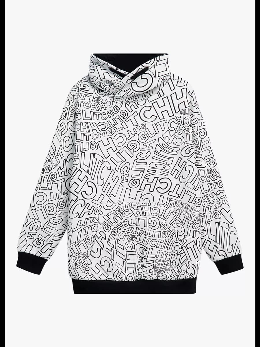 Толстовка с принтом подростковая