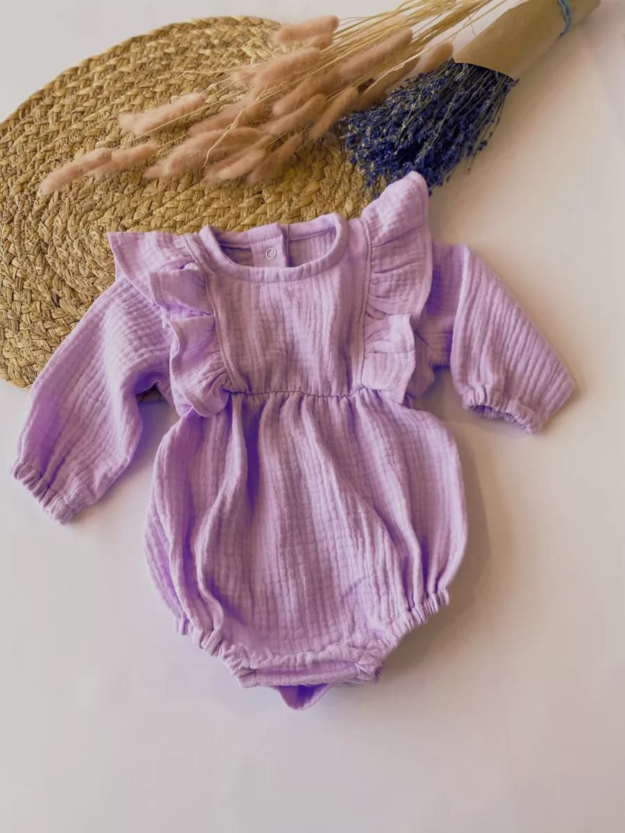 Боди для новорожденных муслиновый